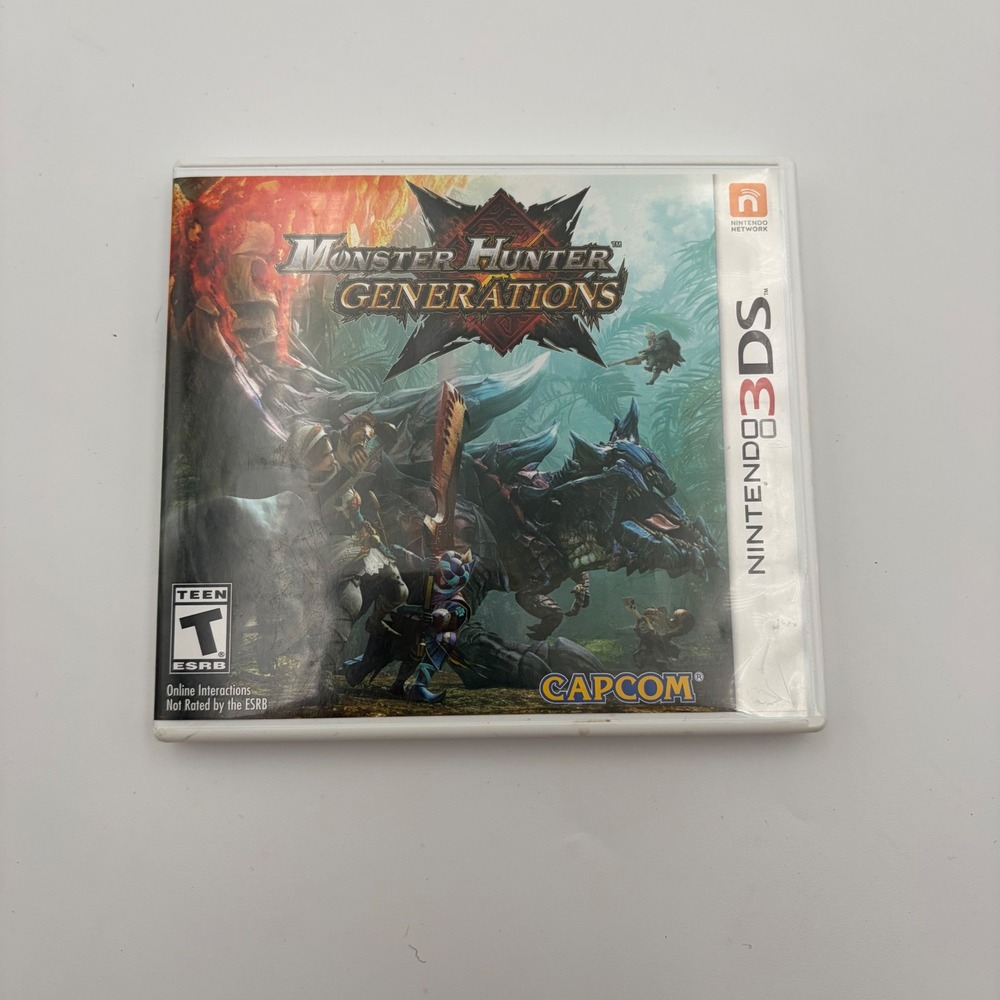 Monster Hunter Generations Nintendo 3DS Capcom Action RPG CIB CTR-P-BXXE - Picture 2 of 6